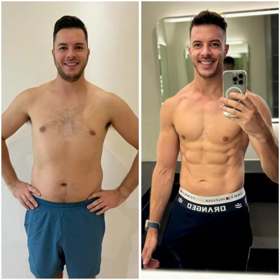 Werner before and after transformation
