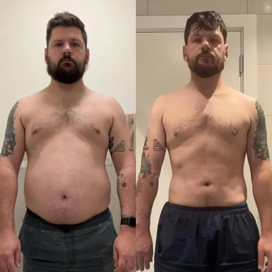 Jaco before and after transformation