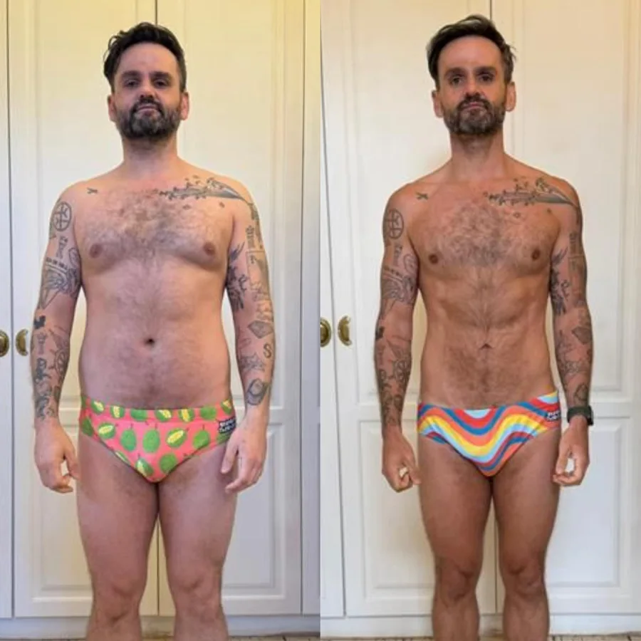Clayton before and after transformation