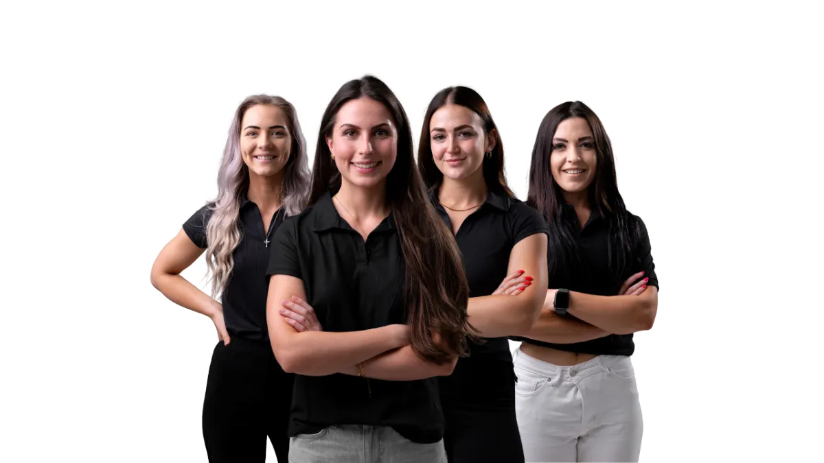 The Perform Fitness female coaching team