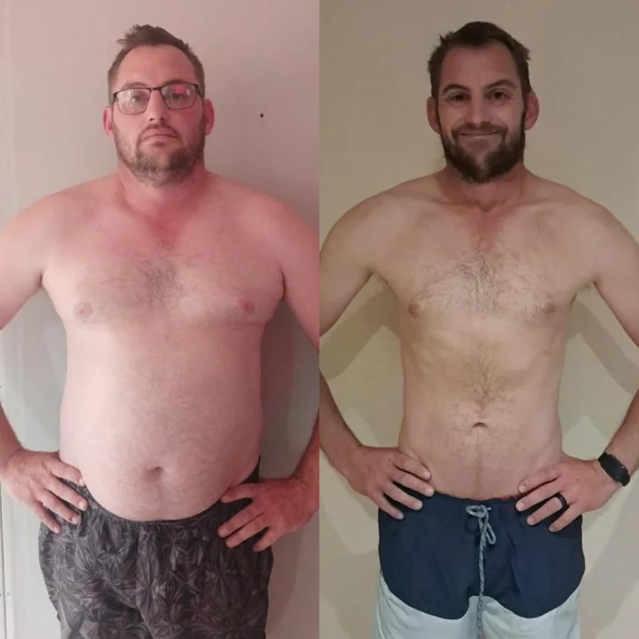 Jandré before and after transformation